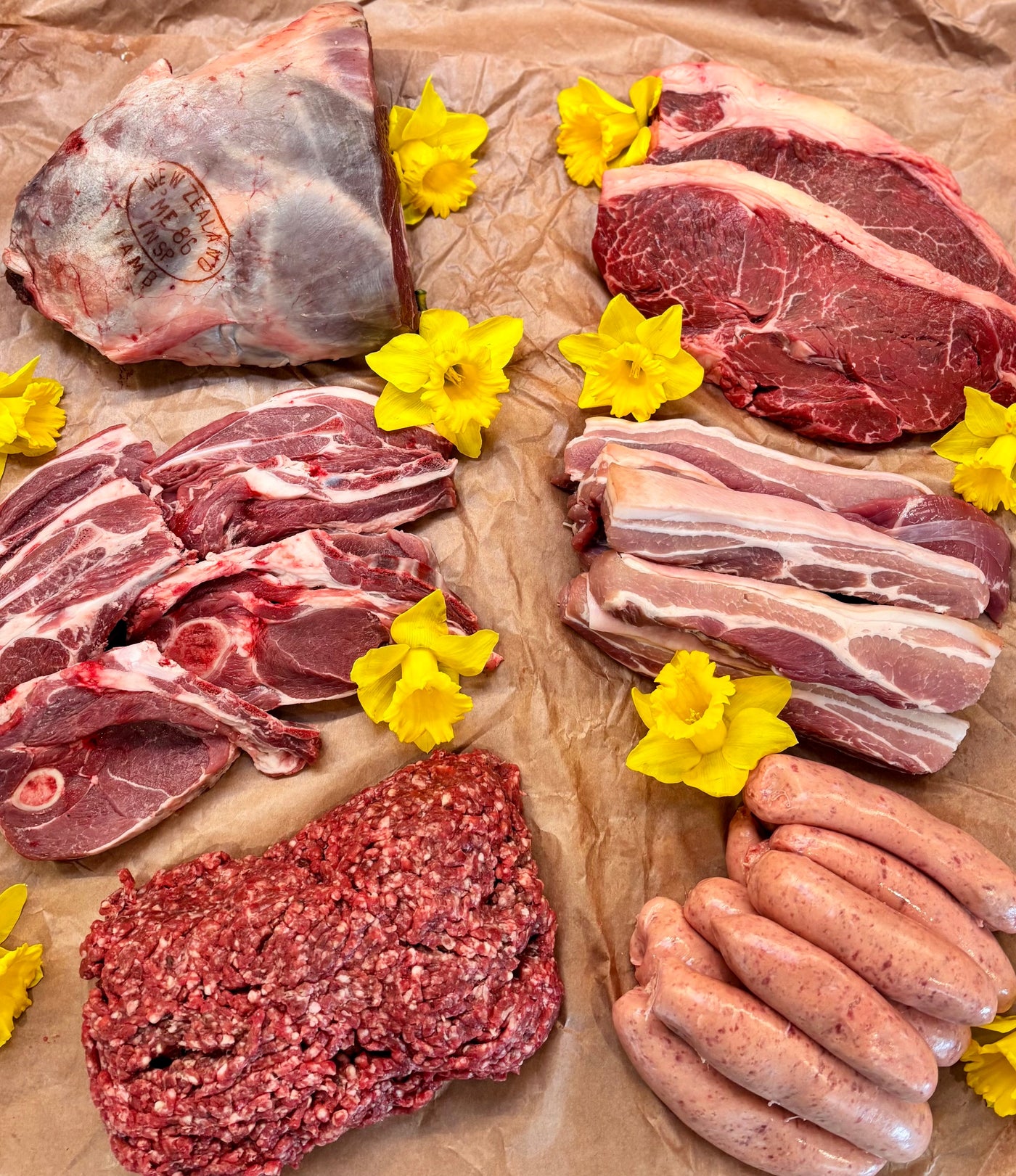 Homegrown Farm Fresh Meats Daffodil Day Pack