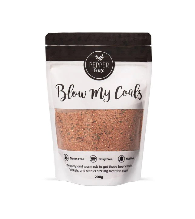 Pepper & Me Pantry Pepper & Me: Blow My Coals BBQ Beef Rub