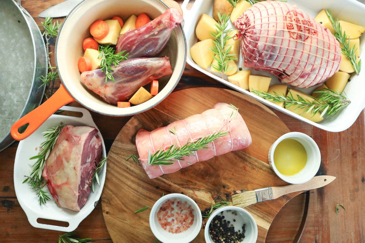 Homegrown Farm Fresh Meats Lamb Boxes Gourmet Lamb Box (Whole)