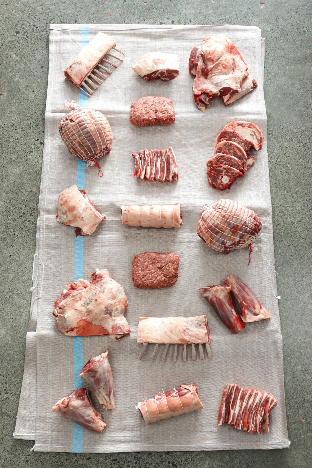 Homegrown Farm Fresh Meats Lamb Boxes Gourmet Lamb Box (Whole)