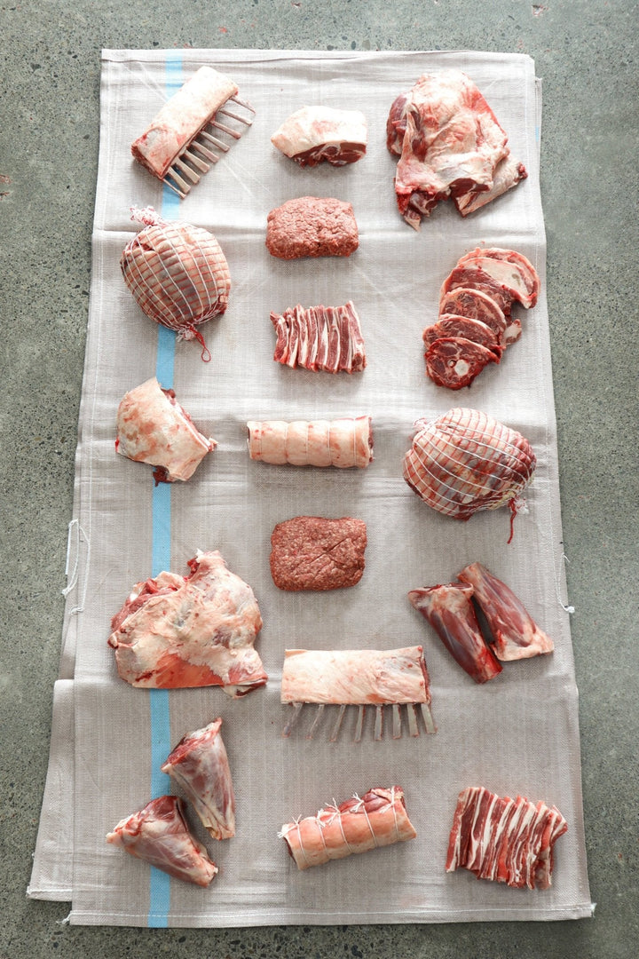 Homegrown Farm Fresh Meats Lamb Boxes Gourmet Lamb Box (Whole)