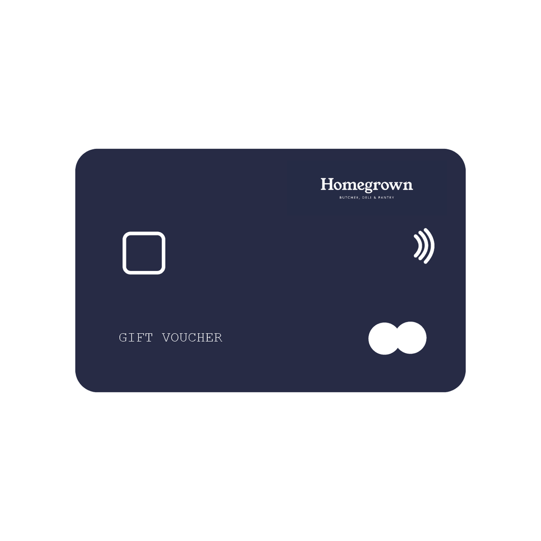 Homegrown Butchery Gift Cards $50.00 $50 Voucher