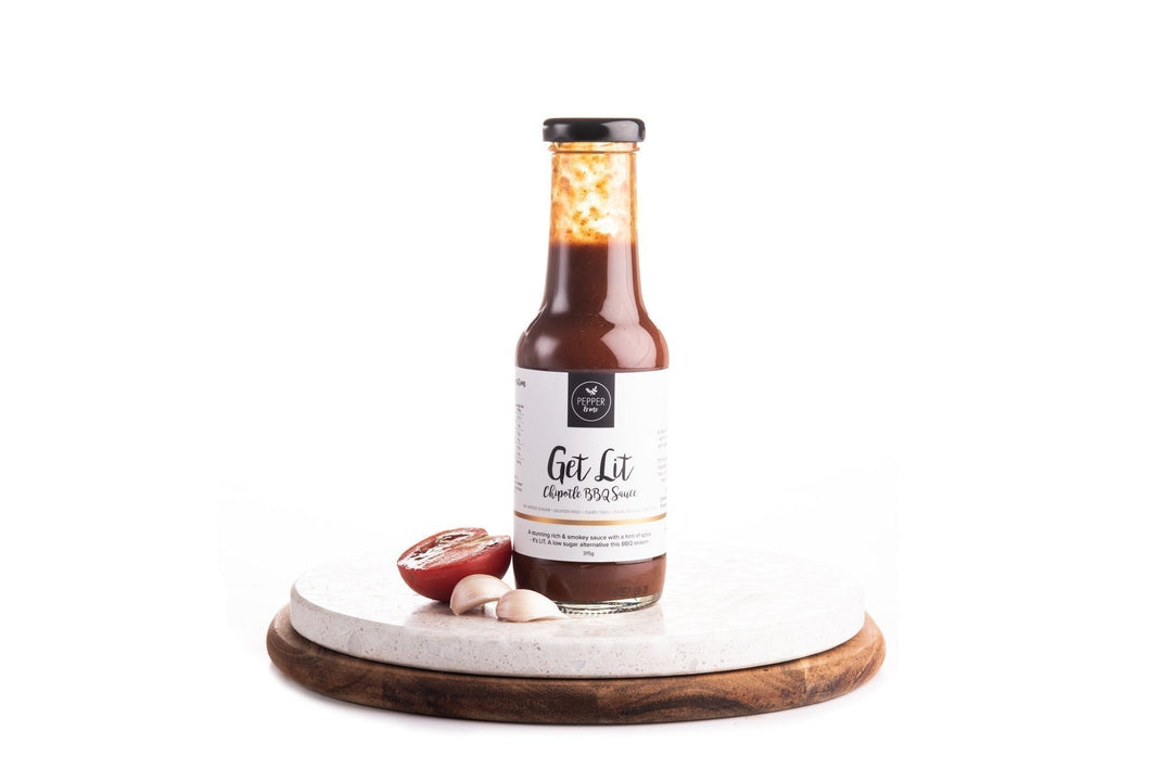 Homegrown Butchery Pantry Pepper & Me: Get Lit Chipotle BBQ Sauce
