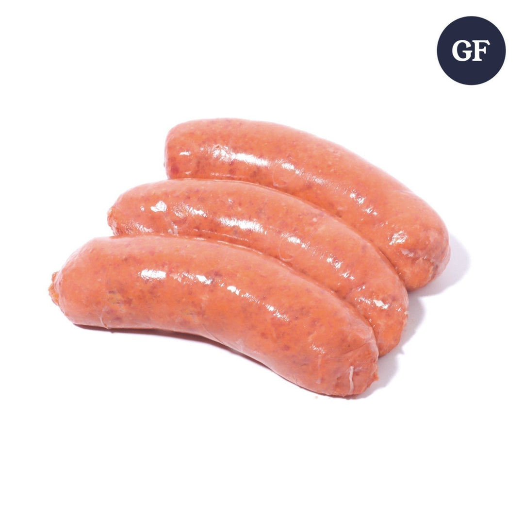 Homegrown Butchery sausages Beef & Blue Cheese Sausages