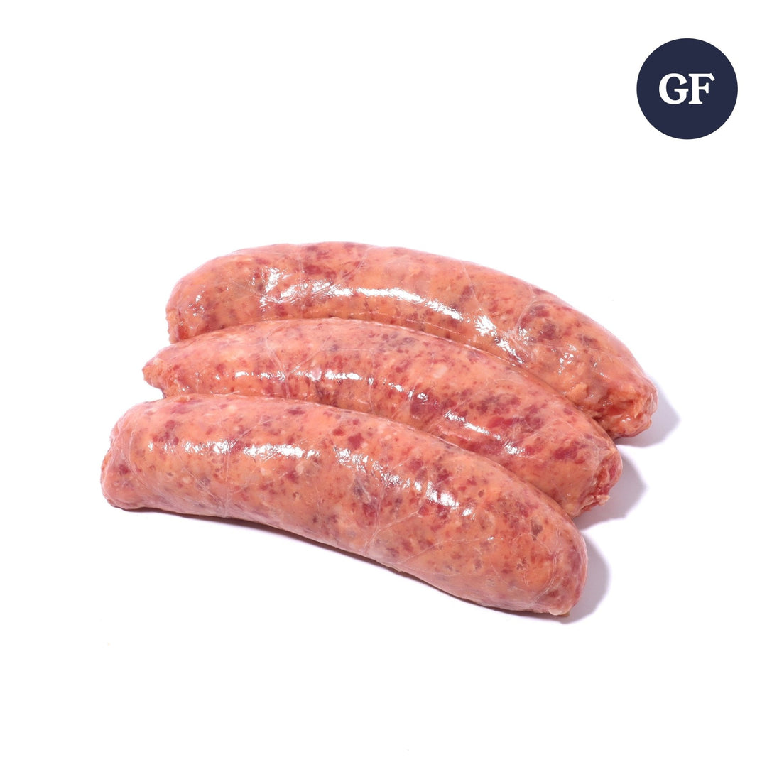Homegrown Butchery sausages Chunky Beef Sausages