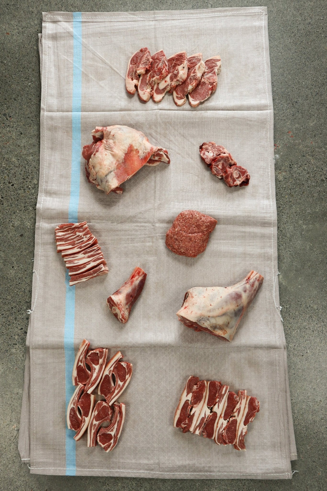 Homegrown Farm Fresh Meats Lamb Boxes BBQ Lamb Box (Half)