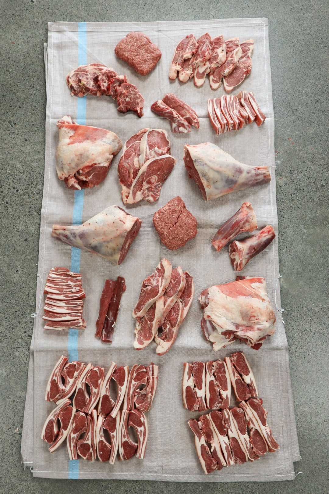 Homegrown Farm Fresh Meats Lamb Boxes BBQ Lamb Box (Whole)
