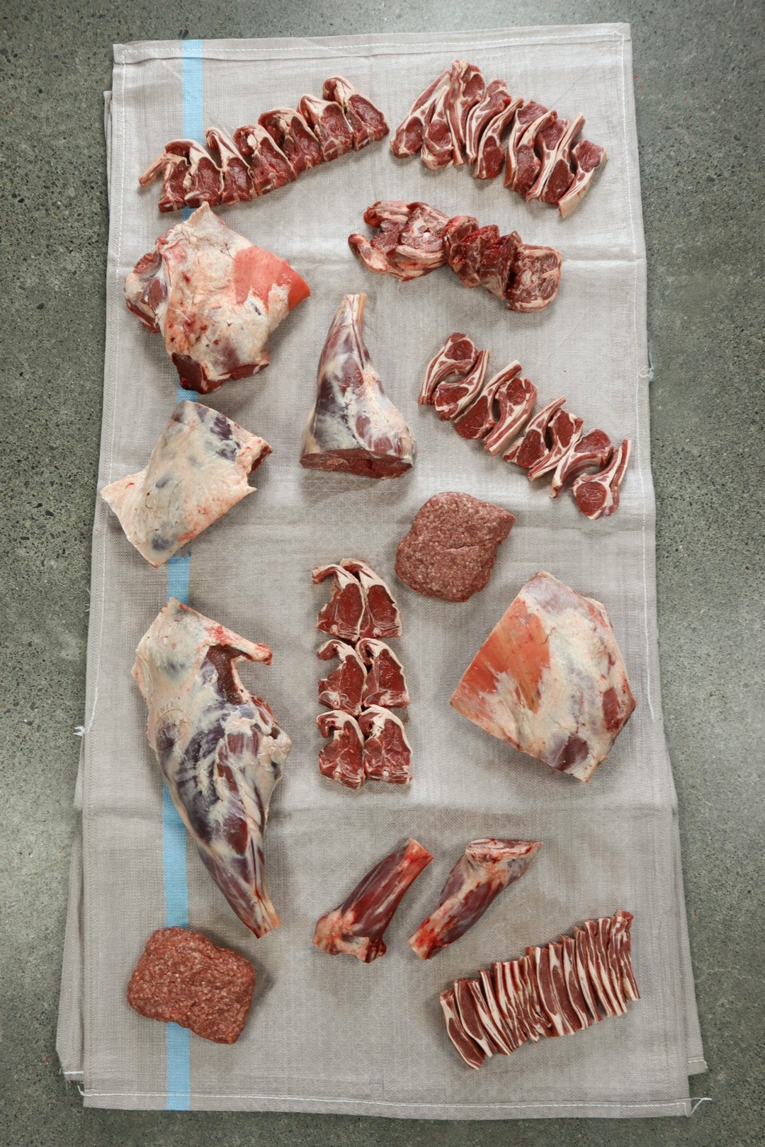 Homegrown Farm Fresh Meats Lamb Boxes Traditional Lamb Box (Whole)