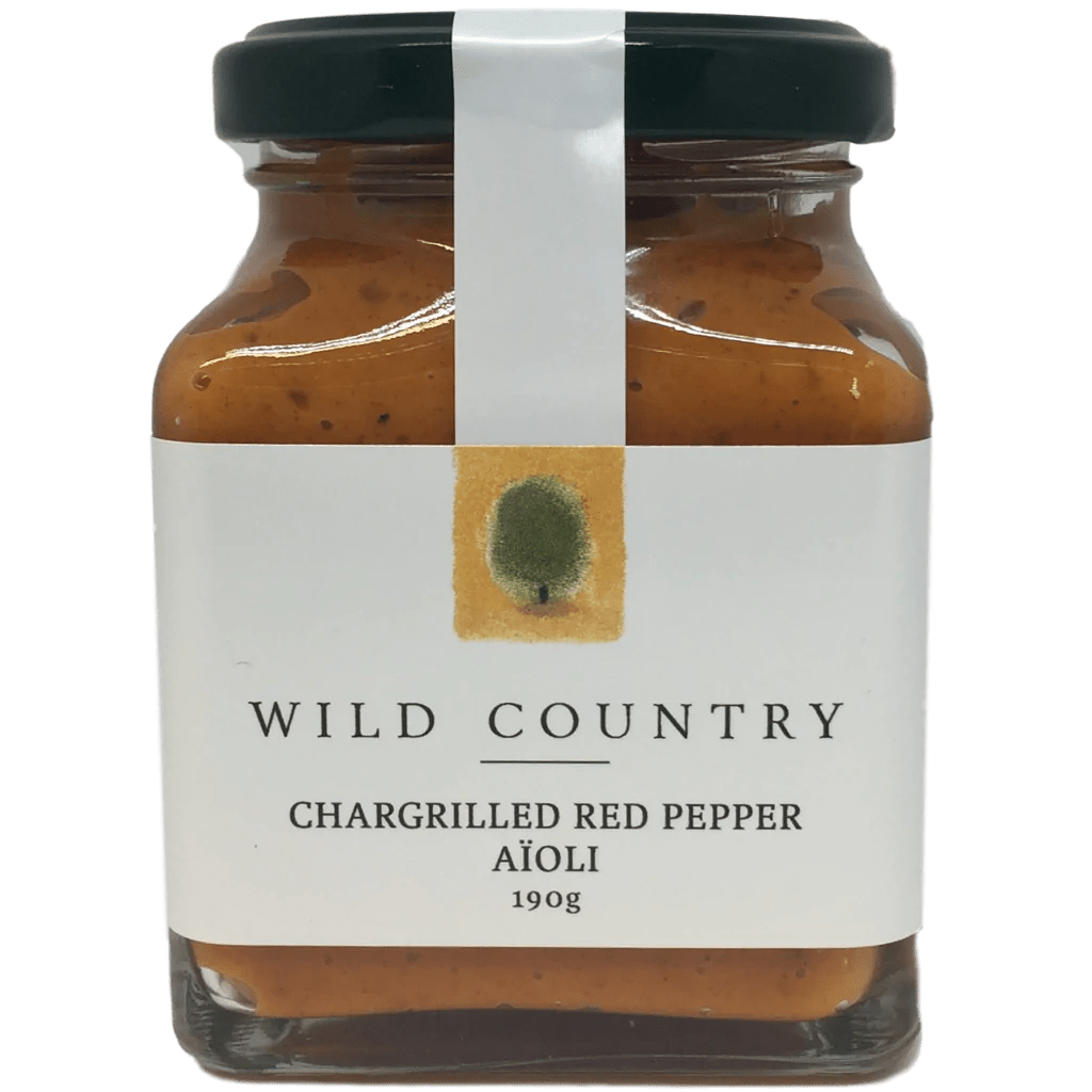 Wild Country Pantry Wild Country: Chargrilled Red Pepper Aioli - 180g